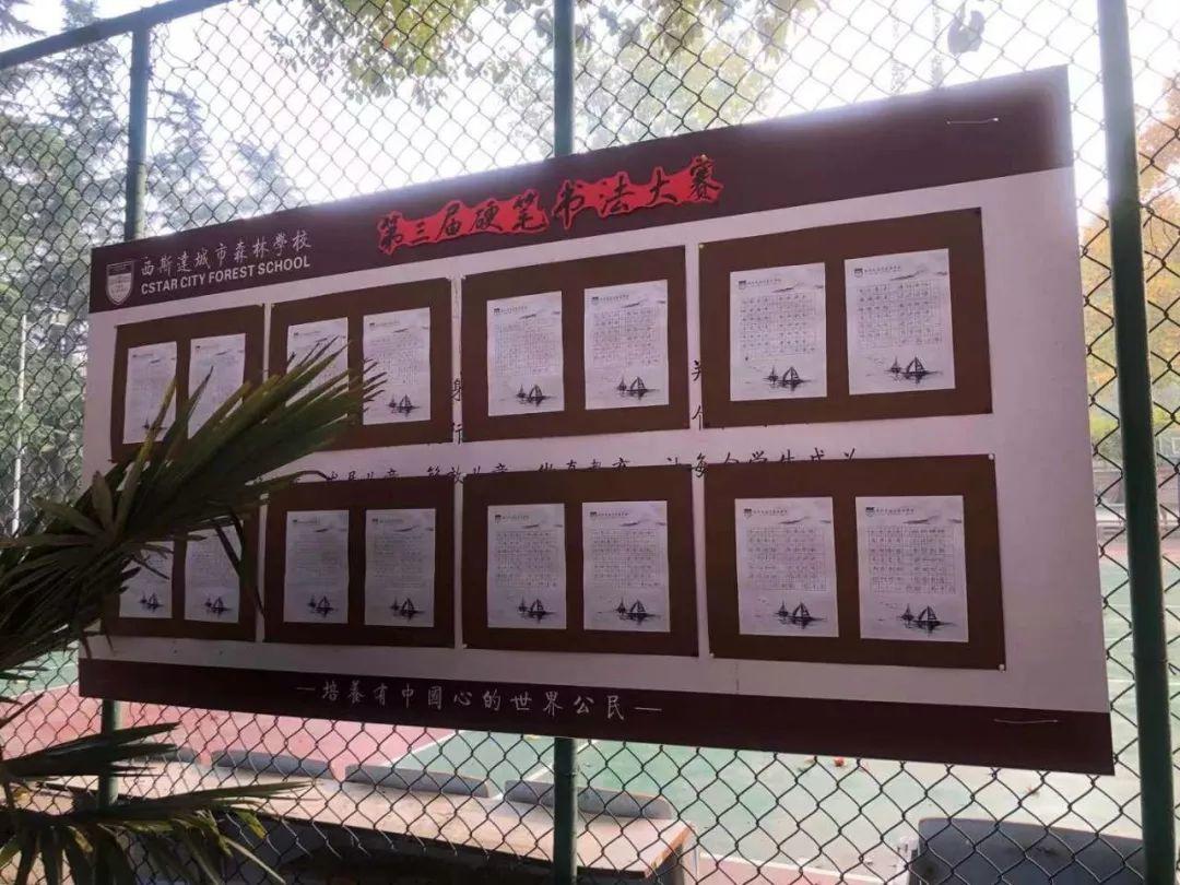 【文化校园】读好书，，，，，，，写好字，，，，，，，做堂堂正正中国人——304am永利集团官网都会森林学校小学部书法大赛