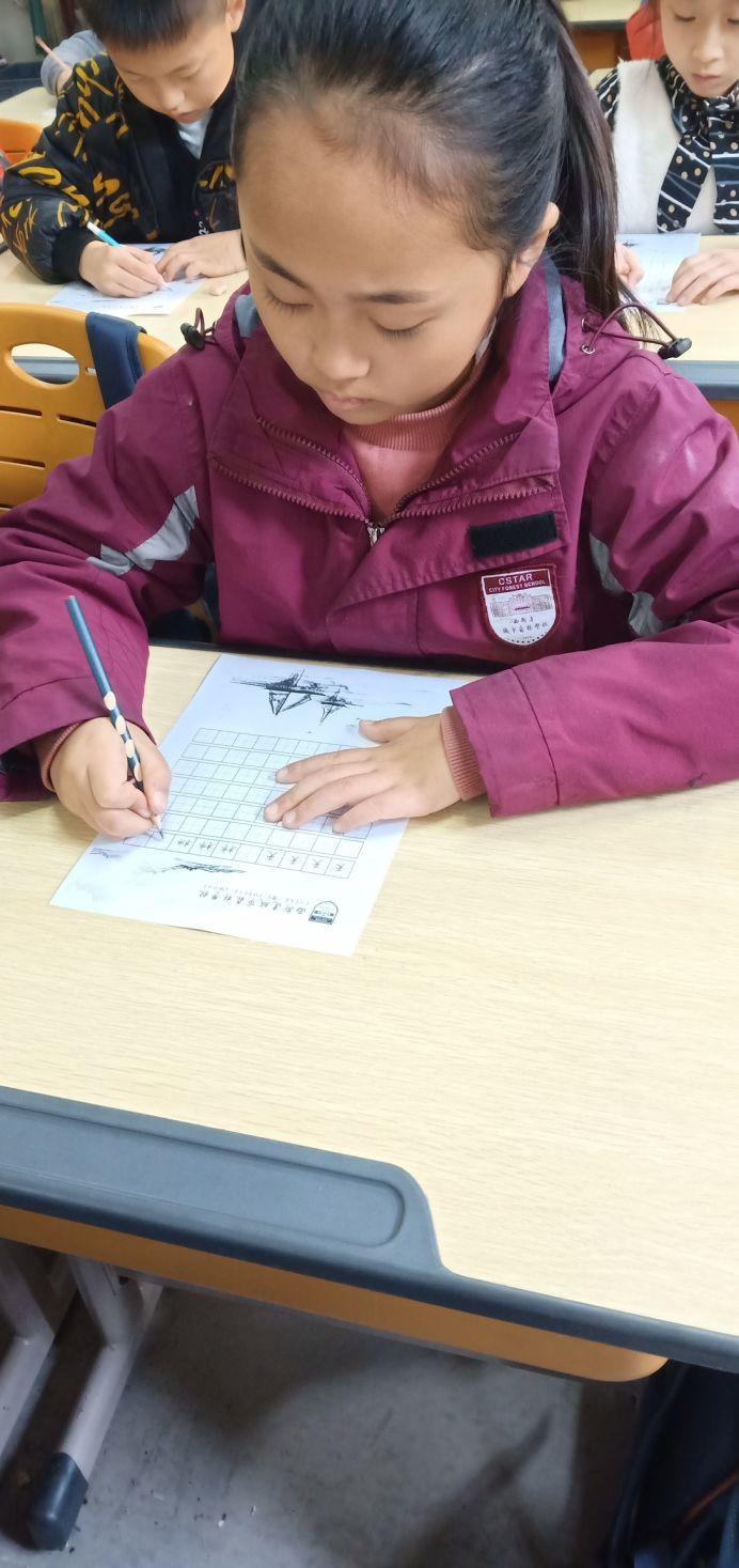 【文化校园】读好书，，，，，，，写好字，，，，，，，做堂堂正正中国人——304am永利集团官网都会森林学校小学部书法大赛